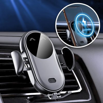 Brezžični polnilec in nosilec za telefon | SNAPYDOCK