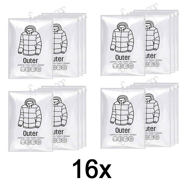 4x Viseče vrečke za vakuumsko shranjevanje (4 kosi) | VACUHANG