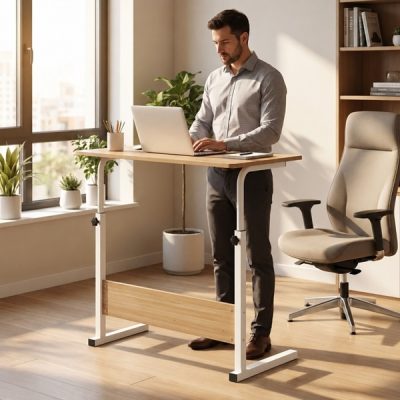 Po višini nastavljiva prenosna miza (71-90 cm) | EVOSTUL